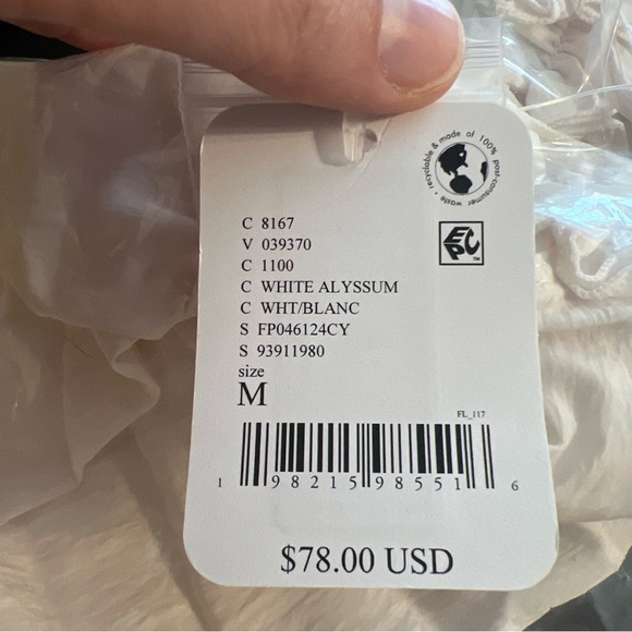 Intimately FREE PEOPLE Forever Young Bed Jacket White Alyssum Ivory NWT Medium - Picture 5 of 8